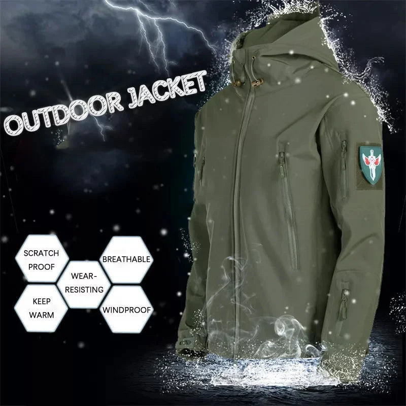 Chaqueta Militar Impermeable